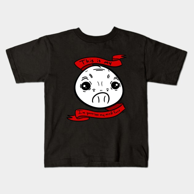 Lose My Mind Kids T-Shirt by XLSheets